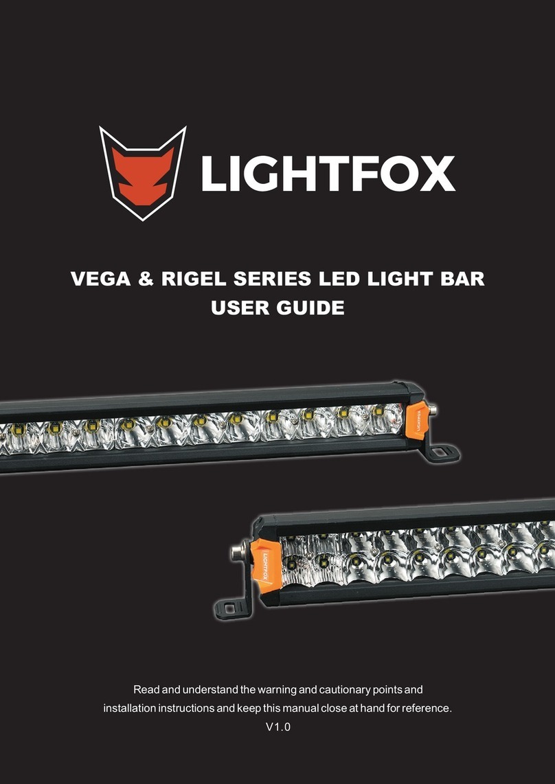LIGHTFOX VEGA Series user guide