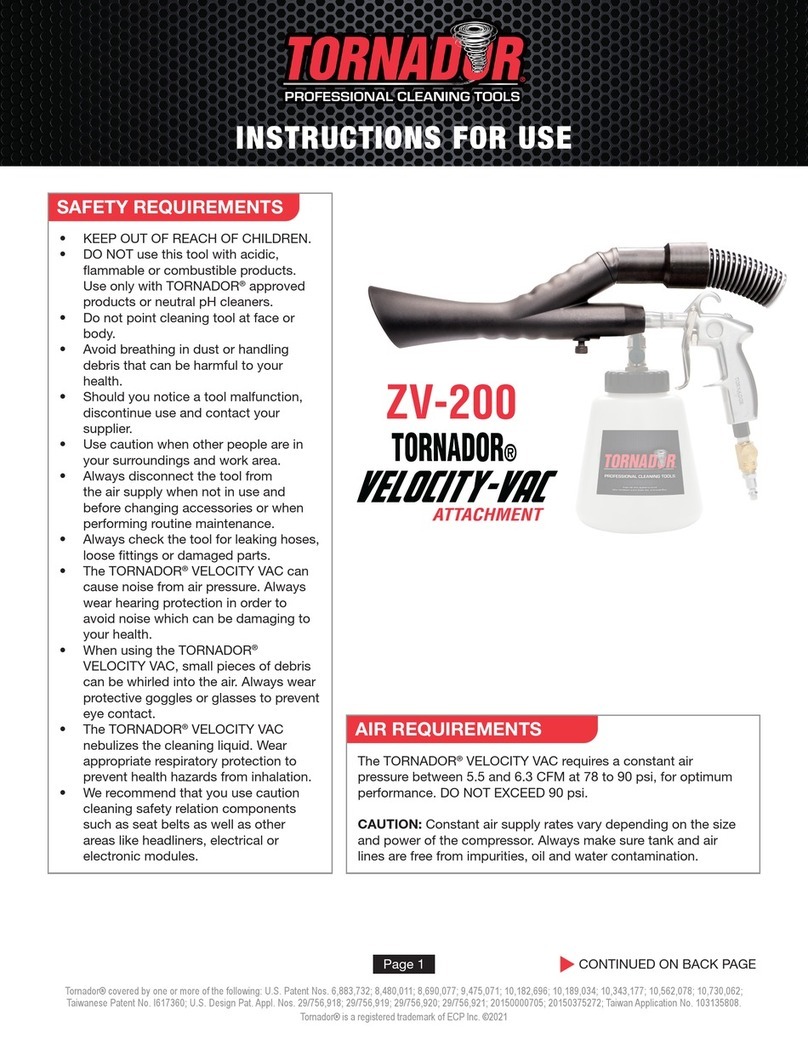 Tornado ZV-200 Instructions for use