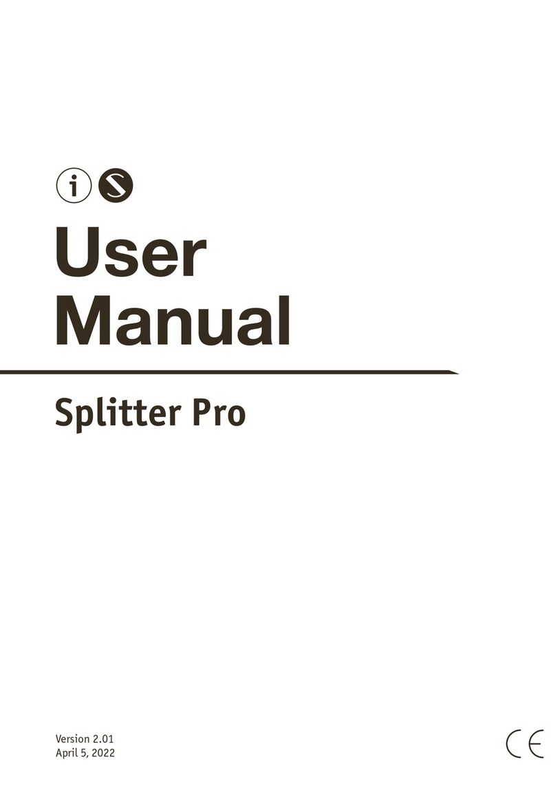 Sundrax Splitter PRO User manual
