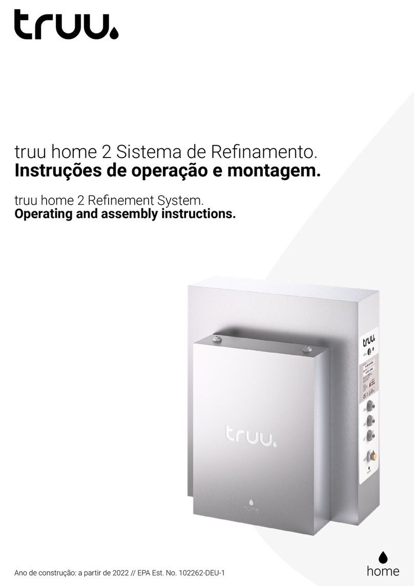 truu home 2 2022 Customer's operating and assembly instructions