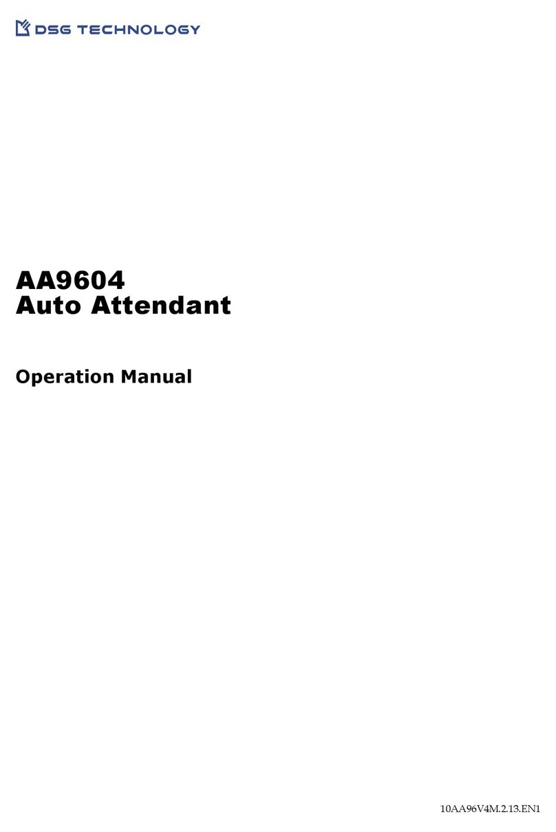 DSG Technology AA9604 User manual