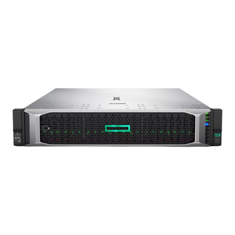 HP Enterprise ProLiant DL380 Gen10 Manual