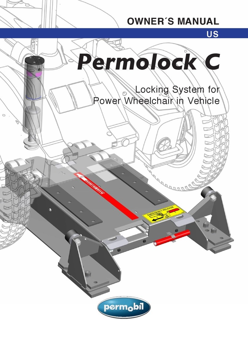 Permobil Permolock C User manual