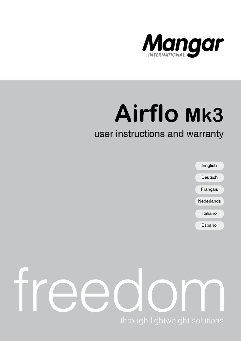 Mangar International Freedom Airflo Mk3 User instructions and warranty Mangar International Freedom Airflo Mk3 User instructions and warranty