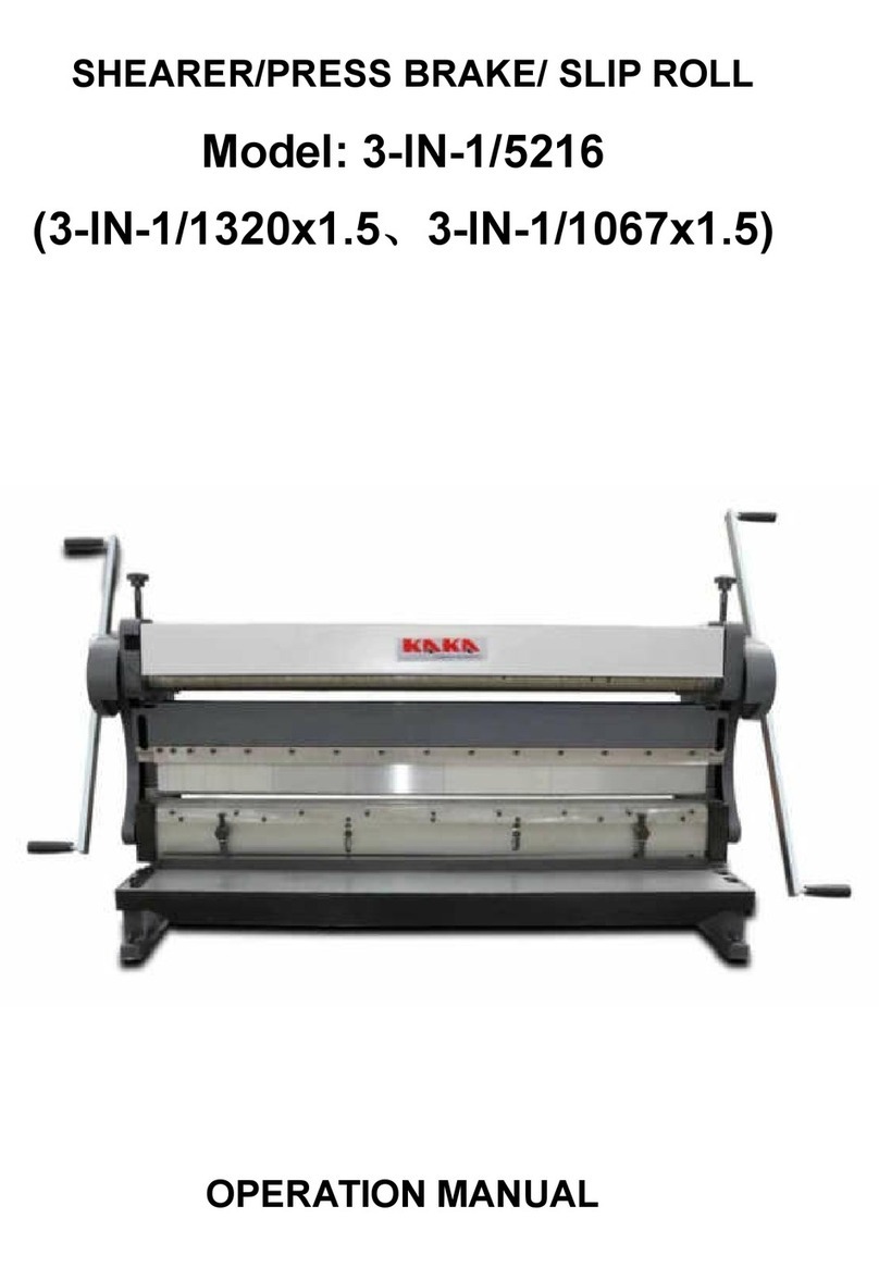 KAKA Industrial 3-IN-1/5216 Operation manual