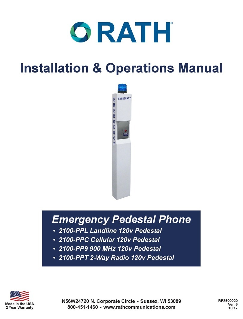 Rath 2100-PPL User manual