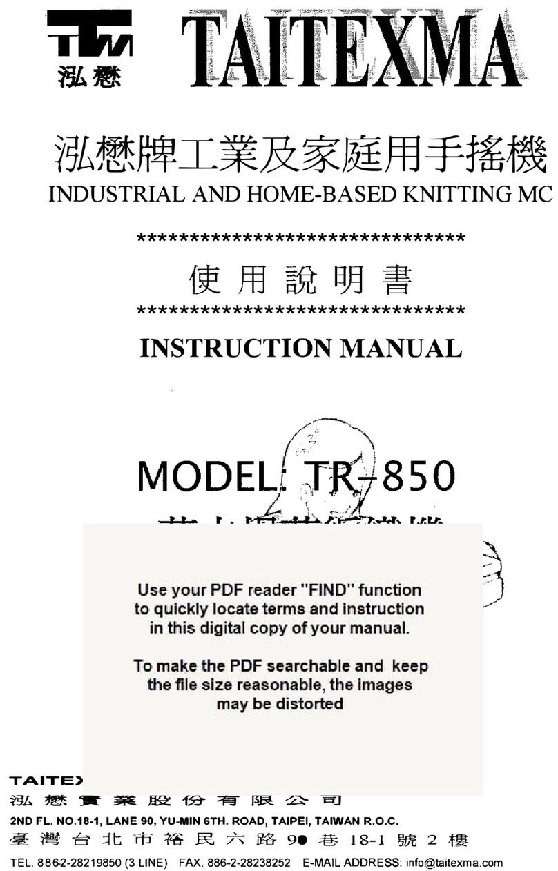 TAITEXMA TR-850 User manual