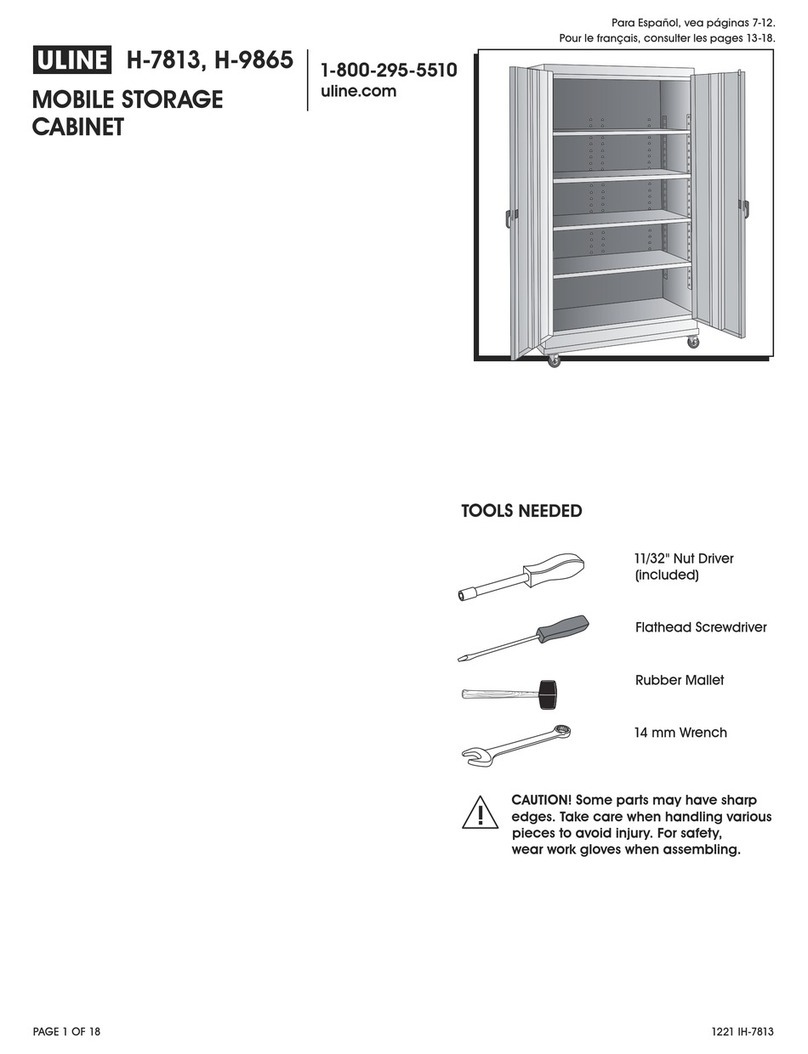 U-Line H-9865 User manual U-Line H-9865 User manual