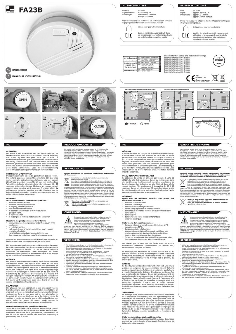 Flamingo FA23B User manual