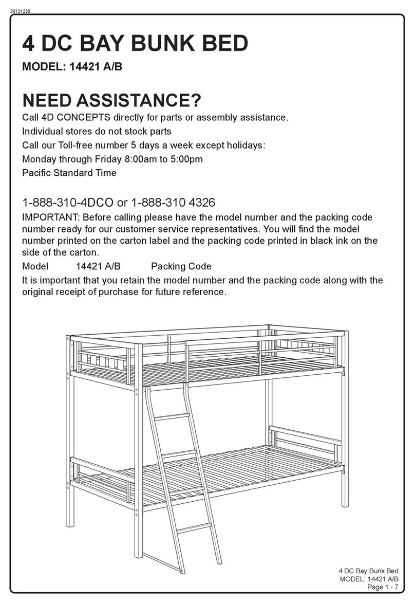 4D Concepts 14421 A/B User manual