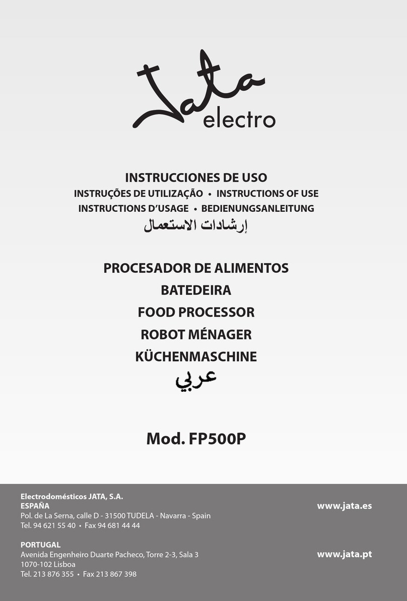 Jata electro FP500P User manual