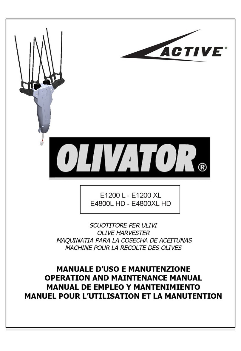Active Olivator E1200 L Operation and maintenance manual