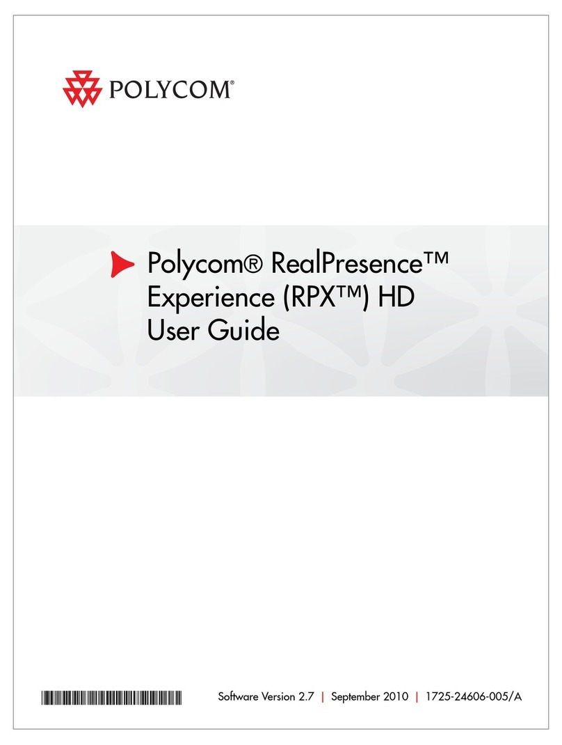 Polycom RealPresence Experience RPX HD user guide