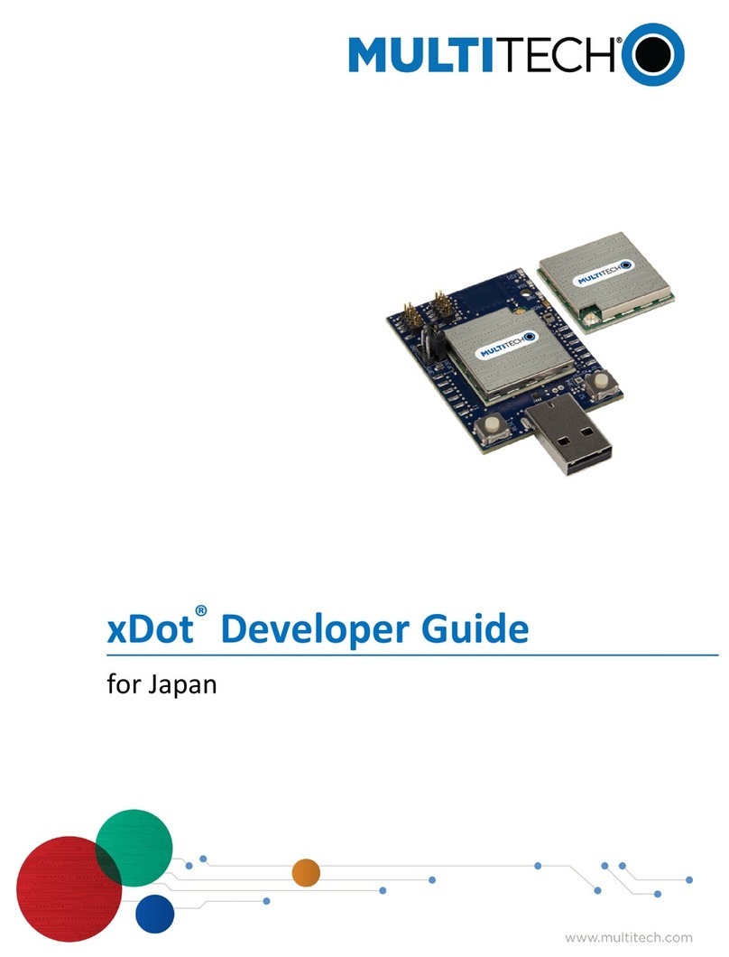 Multitech MultiConnect xDot Developer's guide