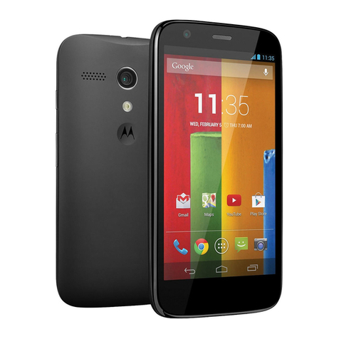 Motorola Moto G Specification sheet