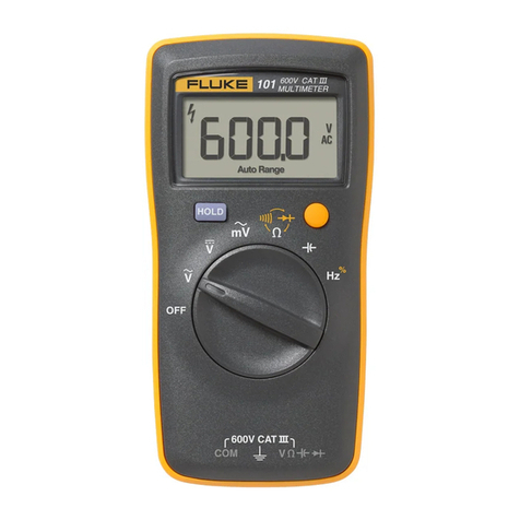Fluke 101 user manual