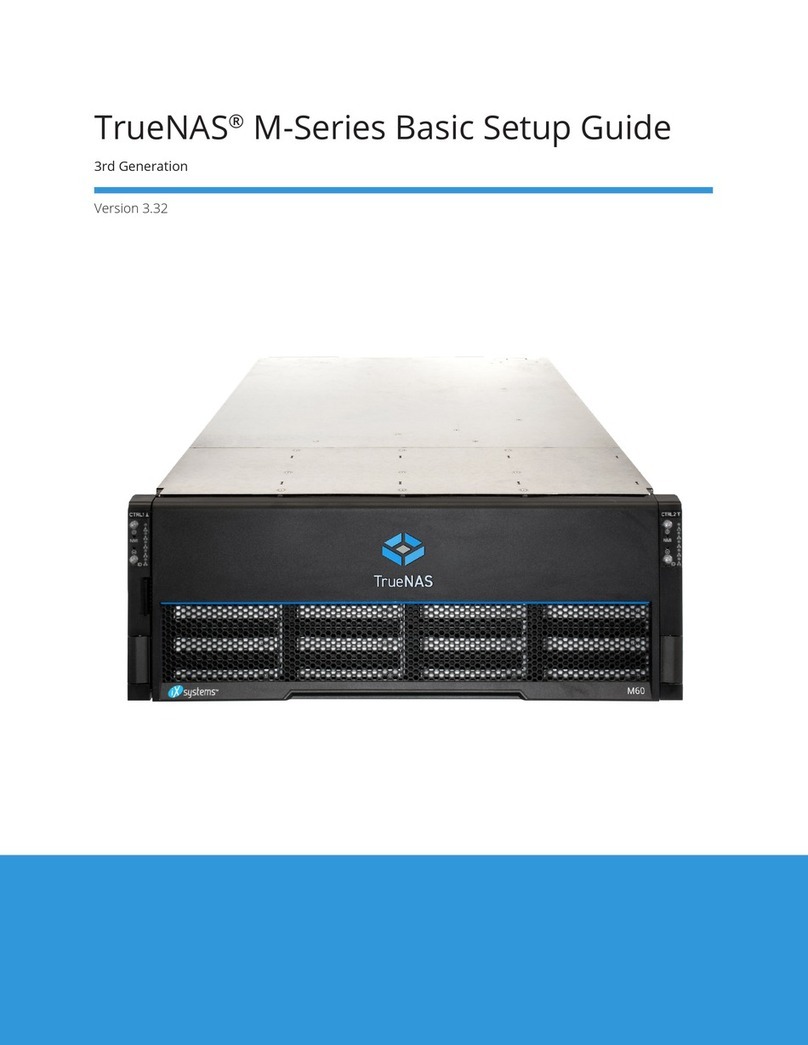 iXsystems TrueNAS M Series Manual