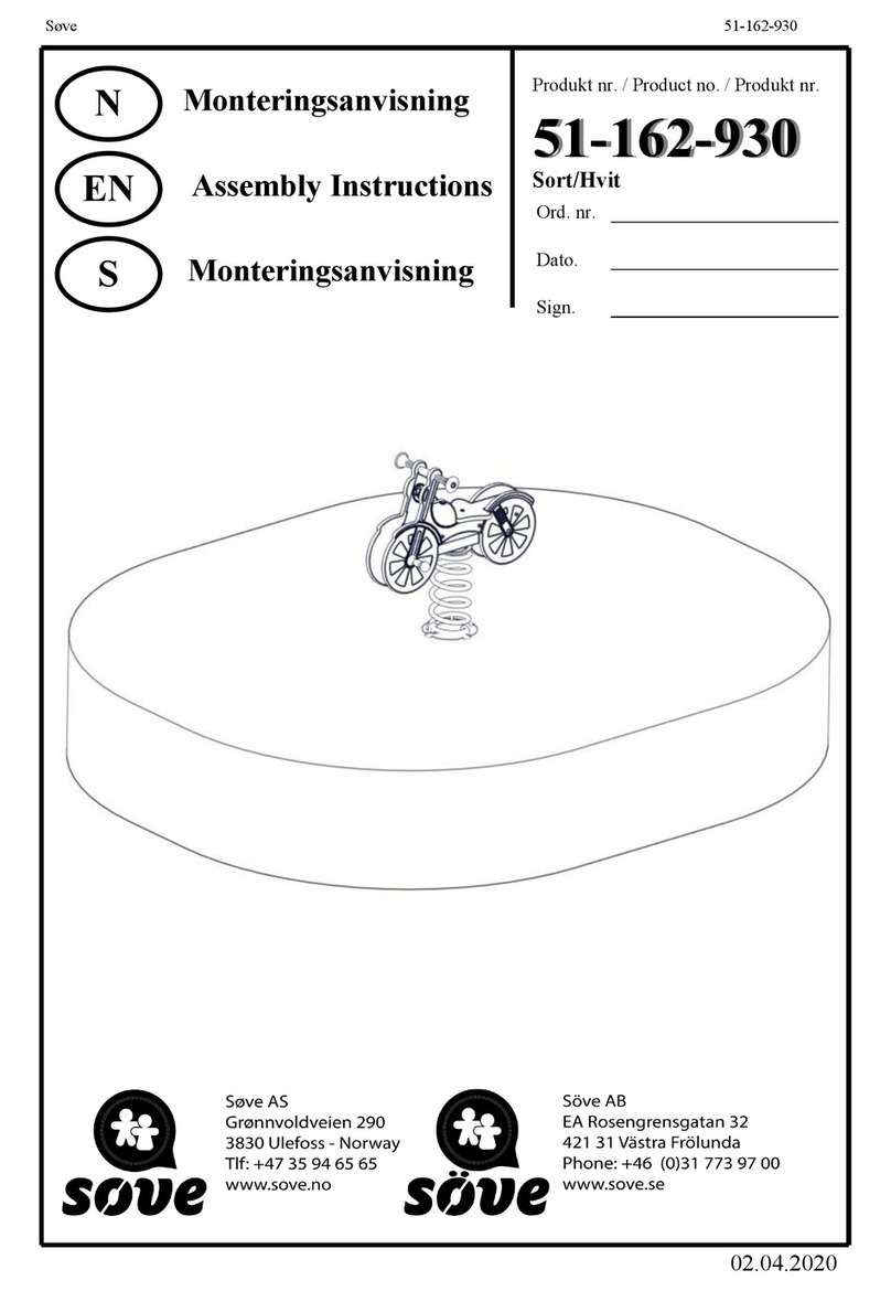 Sove 51-162-930 User manual