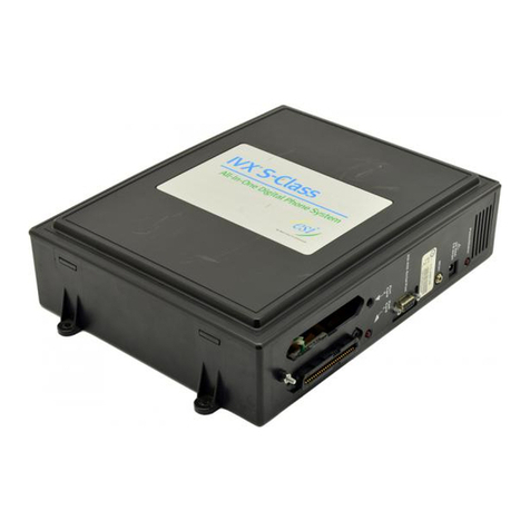 ESI IVX S-Class User manual