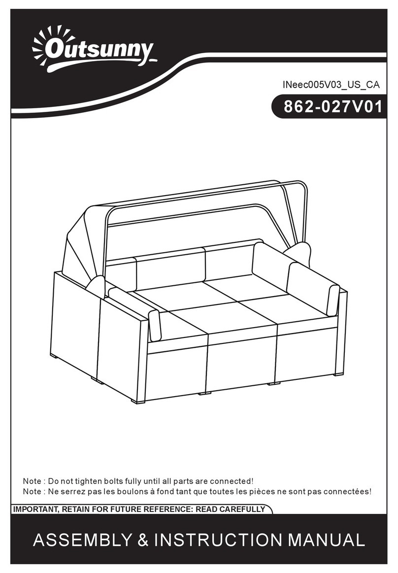 Outsunny 862-027V01 Installation guide