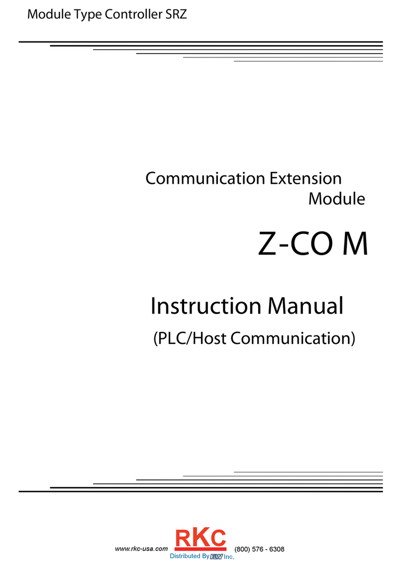 RKC INSTRUMENT Z-COM instruction manual