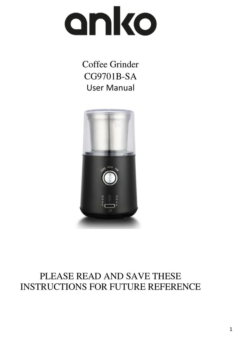 anko CG9701B-SA user manual