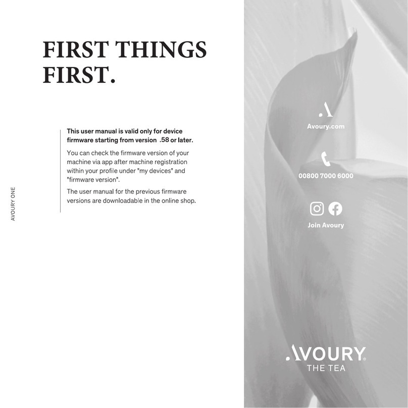 AVOURY ONE user manual