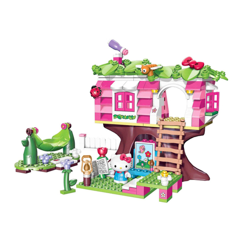 Mega Bloks HELLO KITTY 10931 User manual