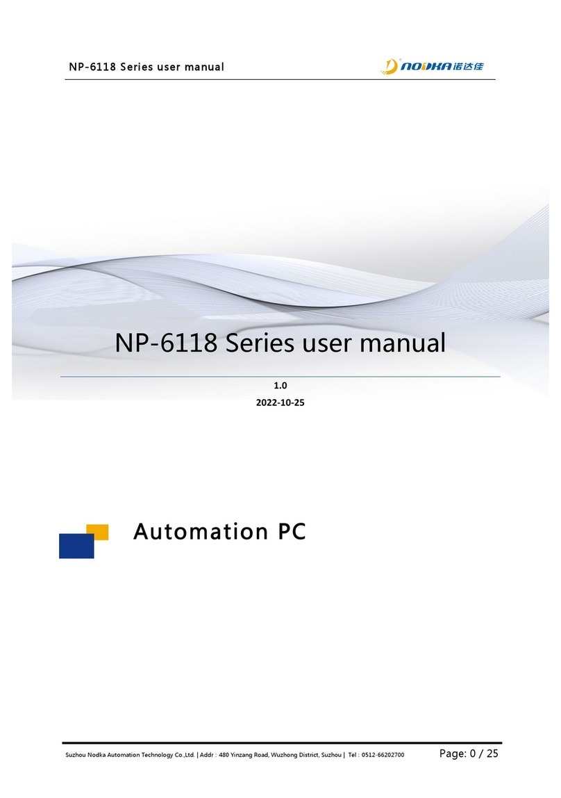 Nodka NP-6118 Series user manual