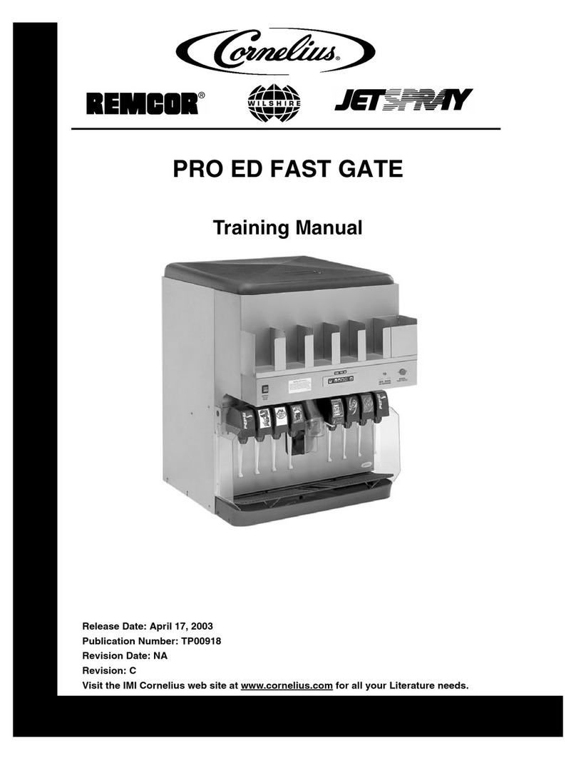 Cornelius PRO ED FAST GATE Installation guide
