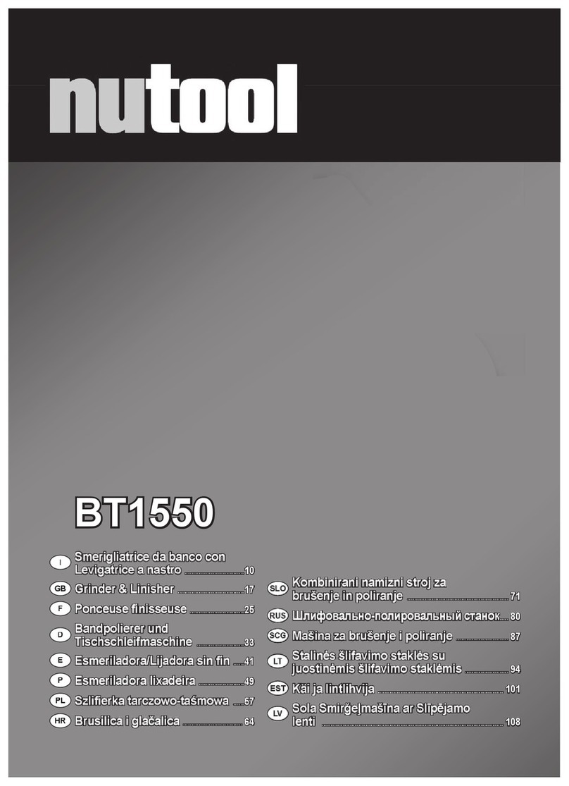 NUTOOL BT1550 User manual