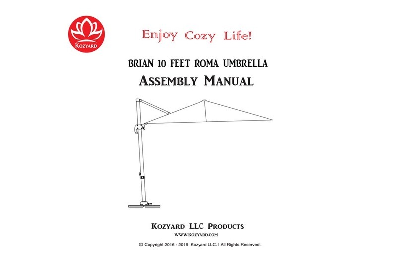 Kozyard BRIAN User manual Kozyard BRIAN User manual