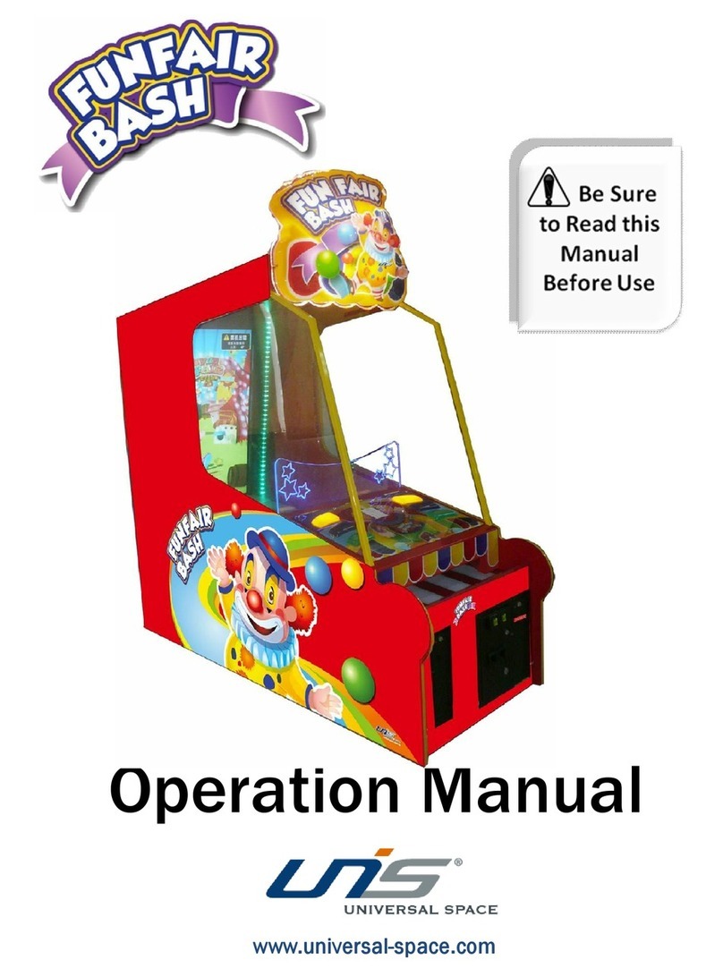 Universal Space FUNFAIR BASH Operation manual