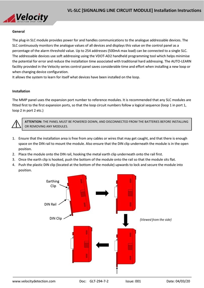 Velocity VL-SLC User manual