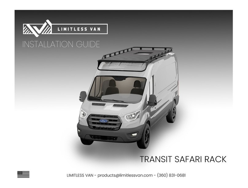 LIMITLESS VAN SAFARI installation guide