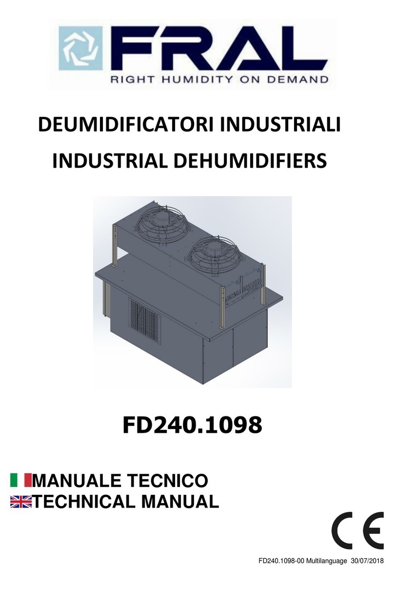 Fral FD240.1098 User manual Fral FD240.1098 User manual