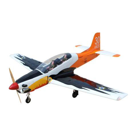 Seagull Models Embraer EMB-312 Tucano T-27 Brazilian Air Force 85 span... User manual