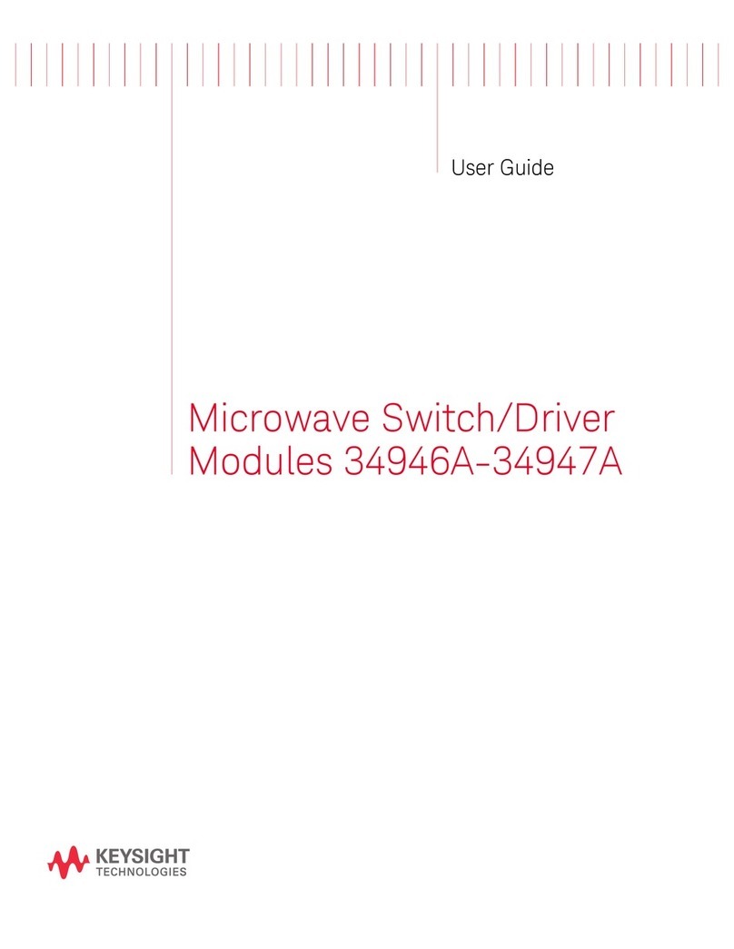 Keysight Technologies 34946A User manual