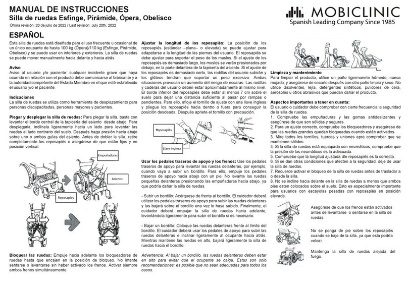 Mobiclinic Esfinge User manual