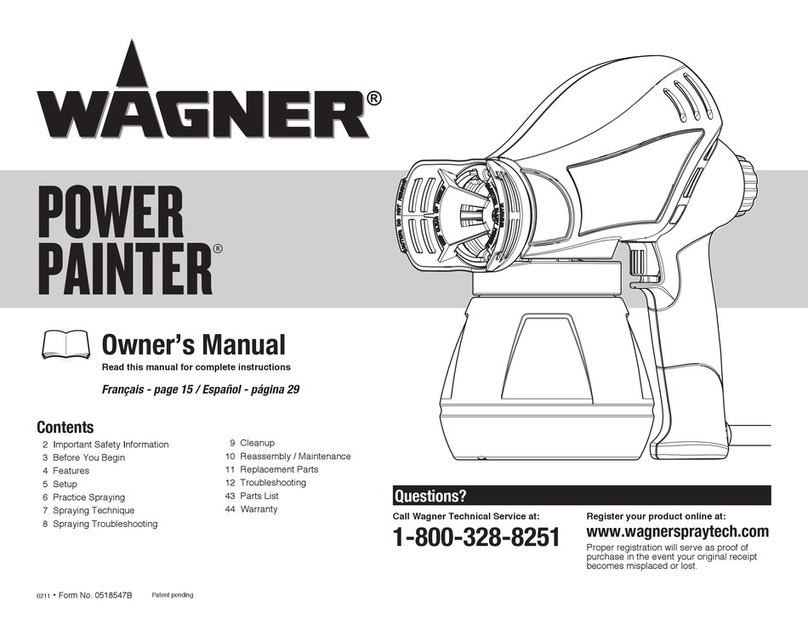 WAGNER Power Painter User manual