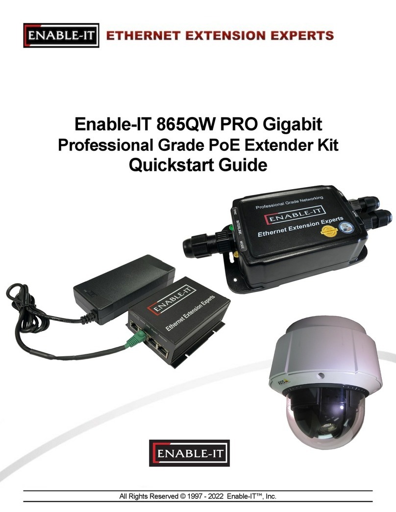 Enable-IT 865QW PRO quick start guide