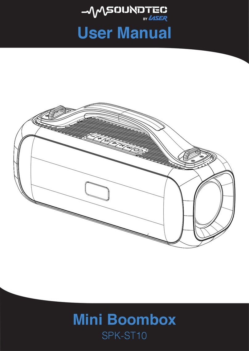 Laser SOUNDTEC SPK-ST10 user manual