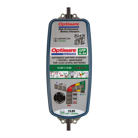 TecMate Optimate Lithium User manual