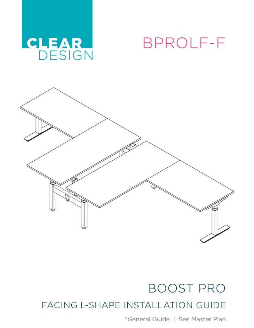 CLEAR DESIGN BOOST PRO BPROLF-F User manual CLEAR DESIGN BOOST PRO BPROLF-F User manual
