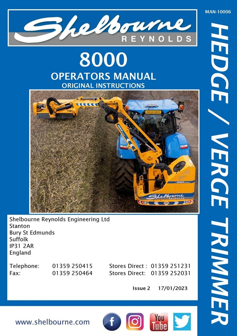 Shelbourne Reynolds 8000 User manual