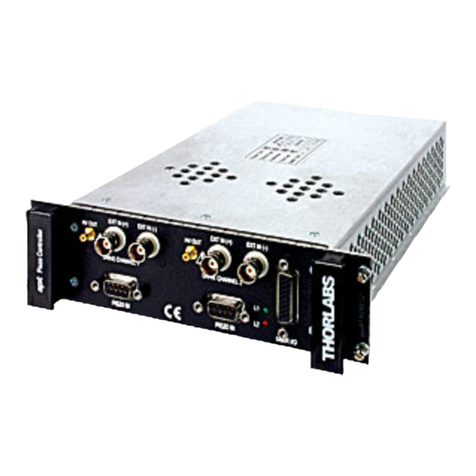 THORLABS MPZ601 User manual
