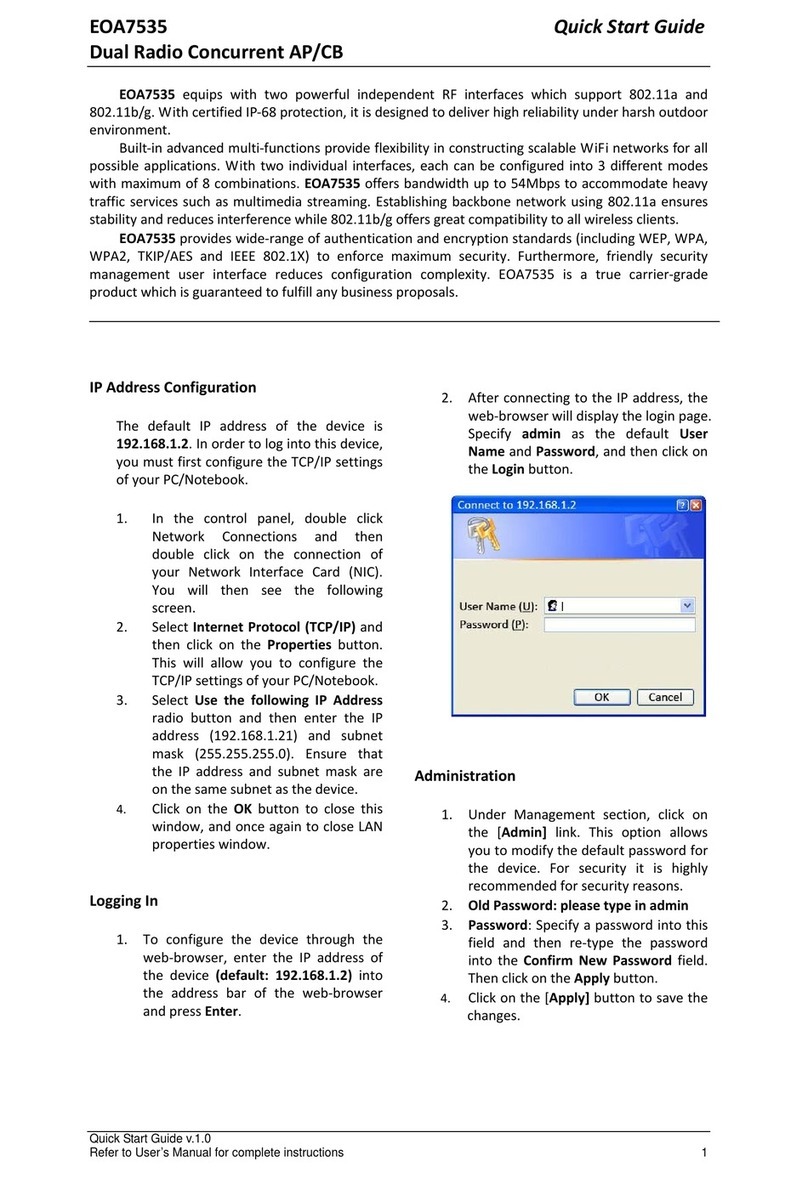 EnGenius EOA7535 quick start guide EnGenius EOA7535 quick start guide