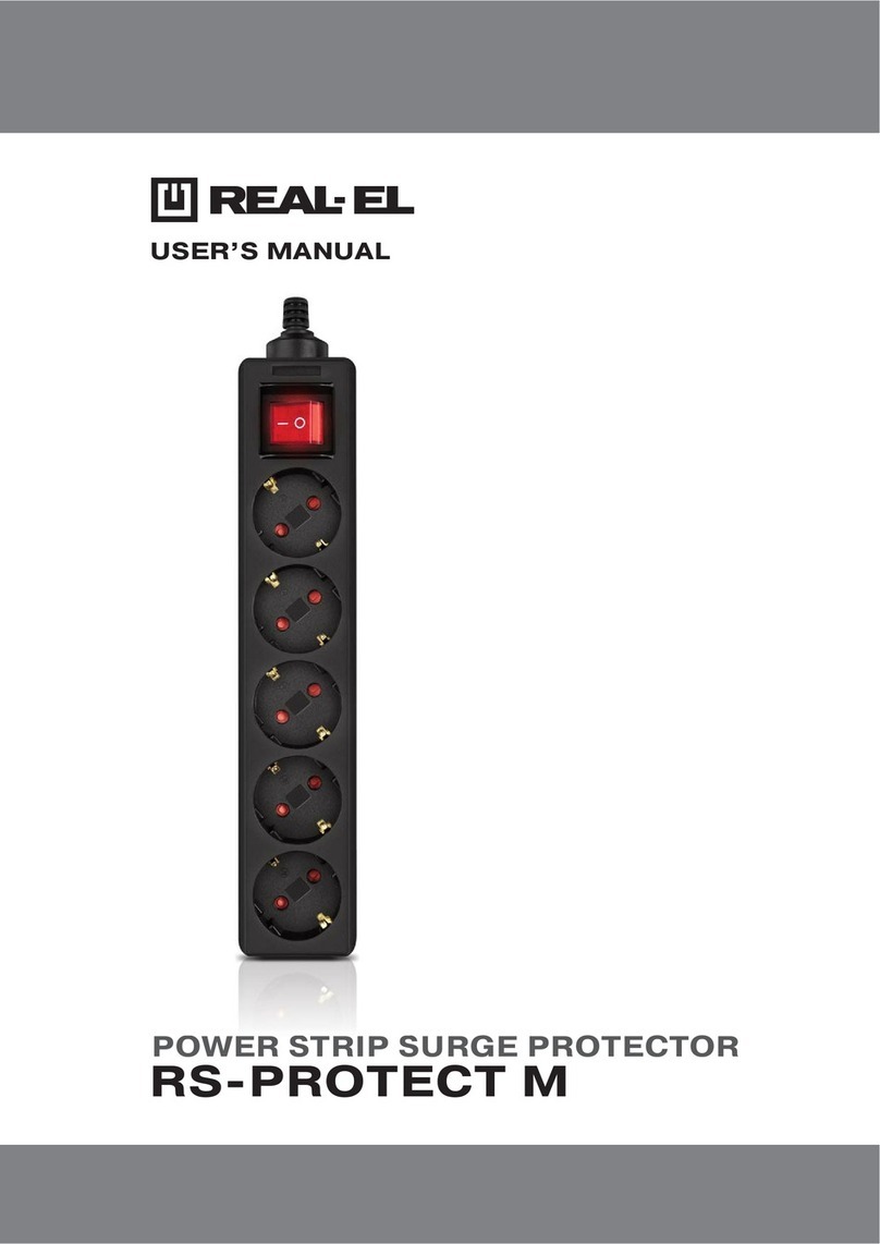 Real-El RS-PROTECT M User manual