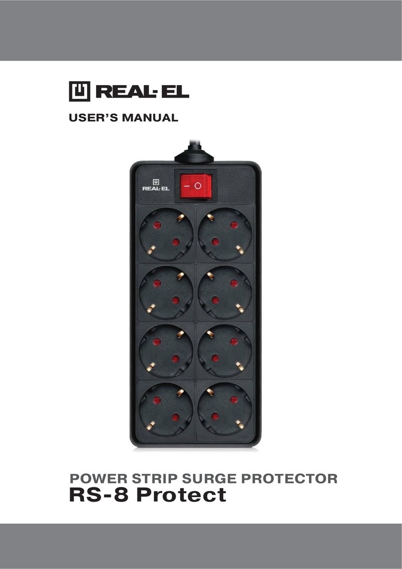 Real-El RS-8 Protect User manual