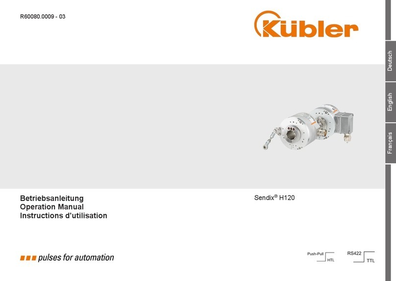 Kübler Sendix H120 Operation manual